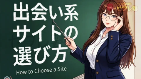 セフレサイトの選び方