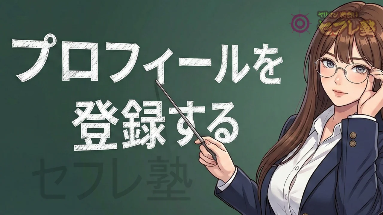 プロフィールを登録する