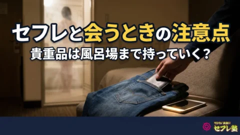 セフレと会うときの注意点