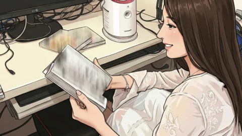 フェラチオだけで生き延びるネカフェ難民の少女