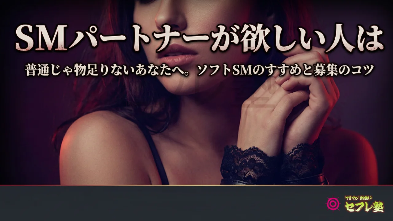 SMパートナーが欲しい人は