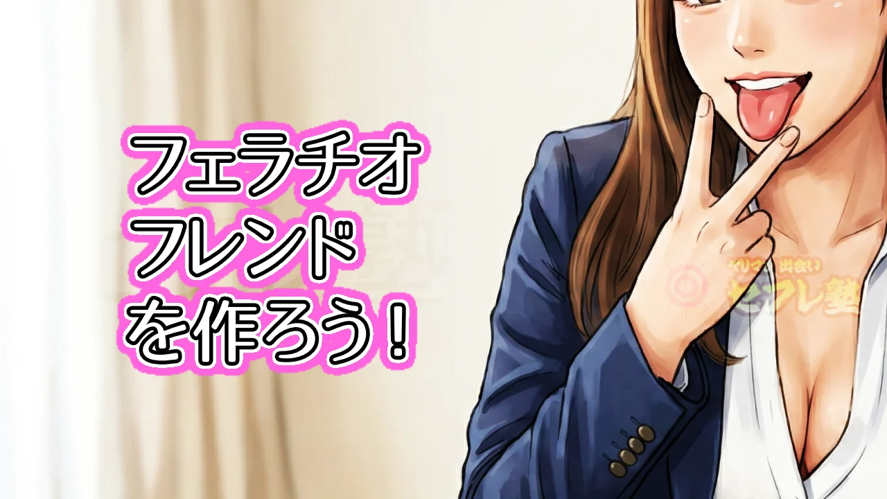 気軽にフェラチオしてくれるフェラフレを作ろう！